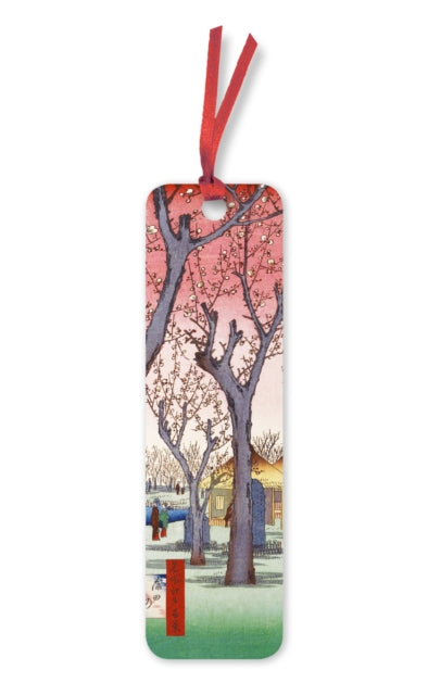 Flame Tree Studio - Utagawa Hiroshige: Plum Garden Bookmarks (pack of