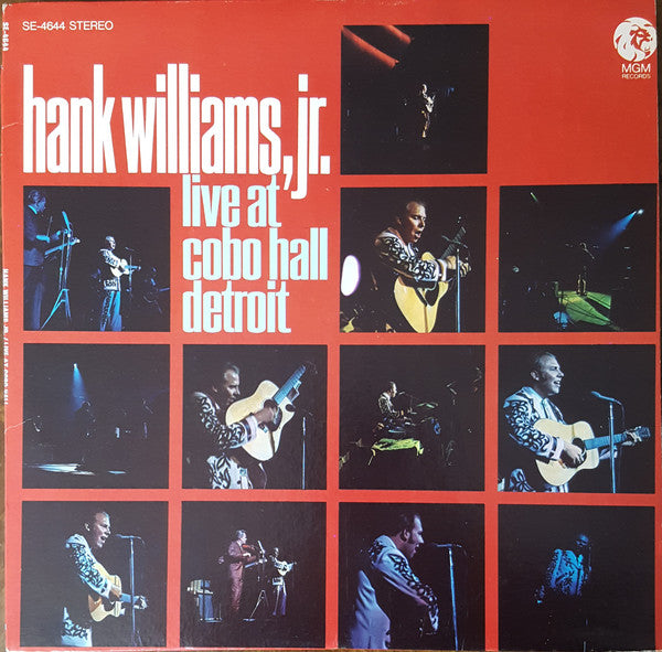 Hank Williams Jr. - Live At Cobo Hall Detroit - Used Vinyl Record