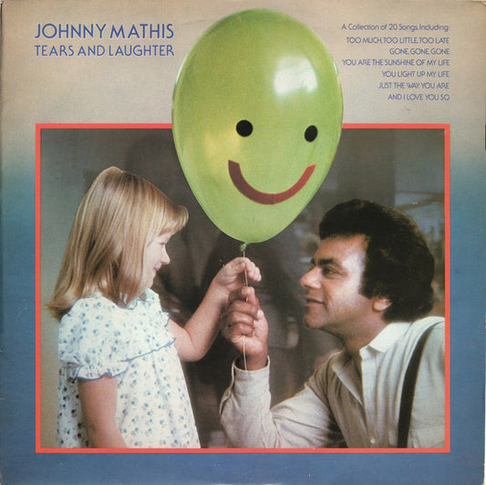 Johnny Mathis - Tears And Laughter - Used Vinyl Record
