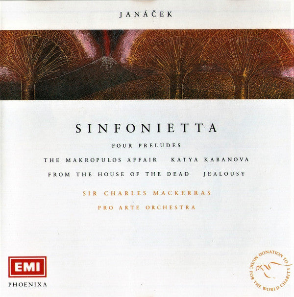 Leoš Janacek - Sinfonietta / Four Preludes - Used CD