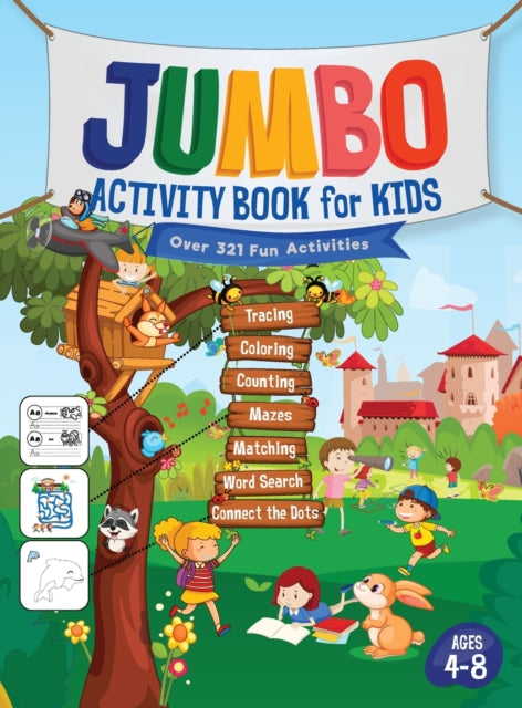 rac - Jumbo Activity Book for Kids  Over 321 Fun Activities For Kids A