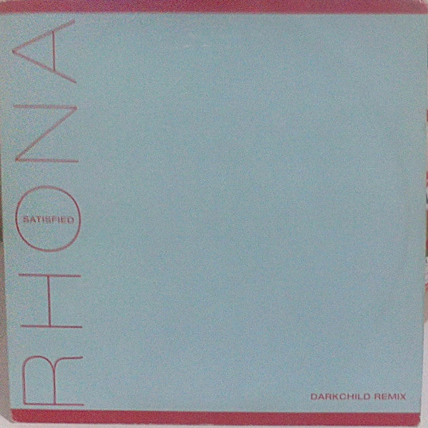 Rhona - Satisfied (Darkchild Remix) - Used Vinyl Record 12"