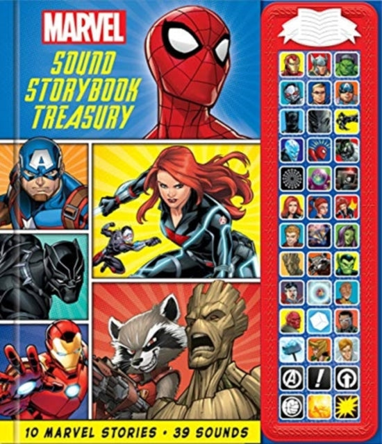 Pi Kids - Marvel: Sound Storybook Treasury - New Hardback