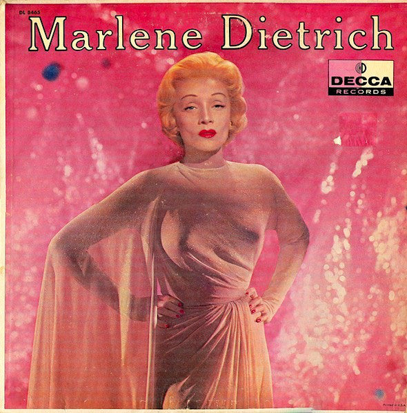 Marlene Dietrich - Used Vinyl Record
