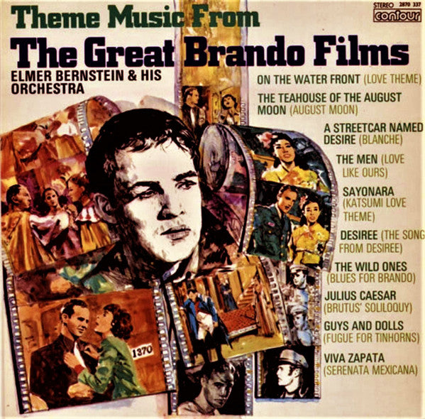 Elmer Bernstein & Or - me Music From The Great Brando Films - Used V