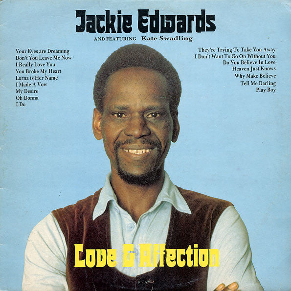 Jackie Edwards - Love & Affection - Used Vinyl Record