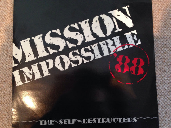 Self-Destructers - Mission Impossible '88 - Used Vinyl Record 12"