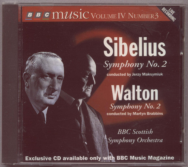 Jean Sibelius - Symphony No. 2 / Symphony No. 2 - Used CD