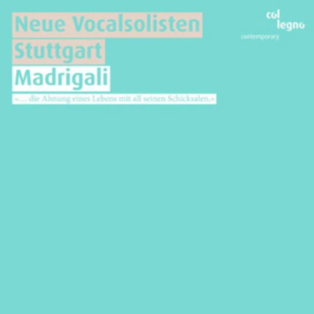 SCHOLLHORN - :MADRIGALI - CD