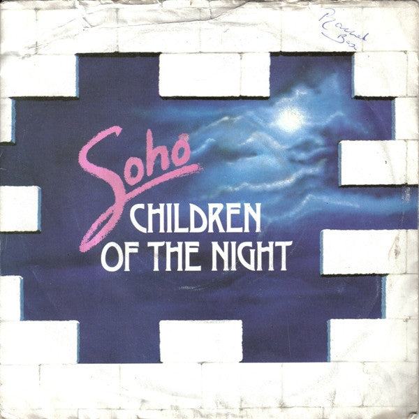Soho - Children Of The Night - Used Vinyl Record 7"