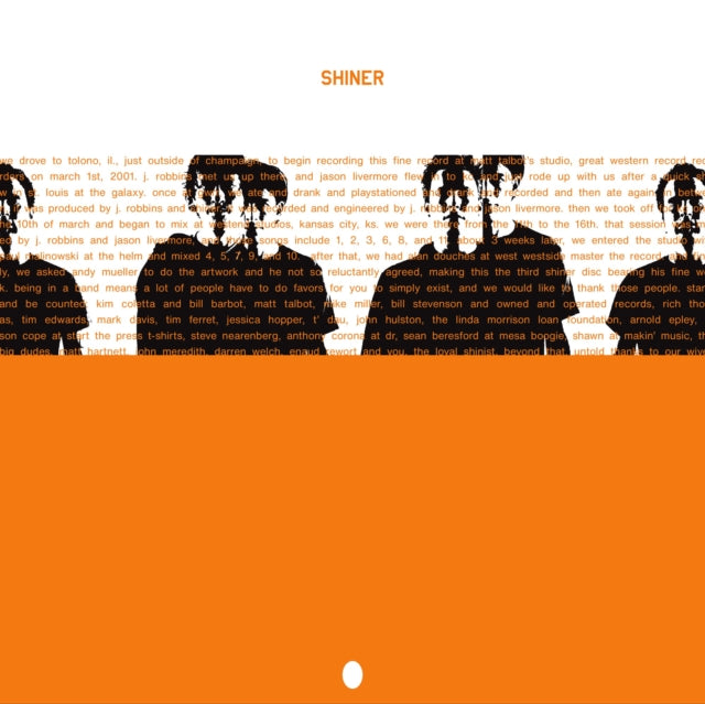 SHINER - EGG THE - Vinyl Record