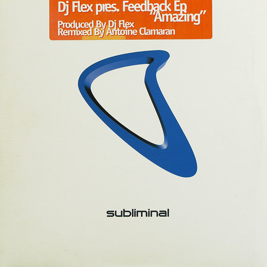 DJ Flex - Feedback EP - Used Vinyl Record 12"