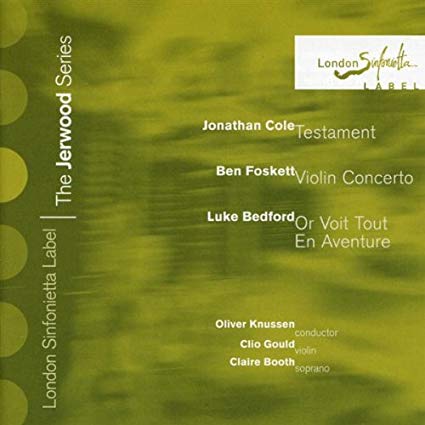 Various Composers - Jerwood Series 3 (Knussen London Sinfonietta) - CD