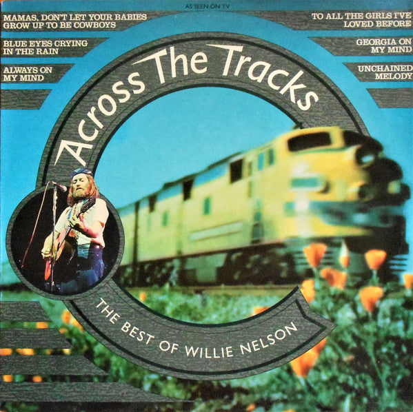 Willie Nelson - Across The Tracks - Used Vinyl Record