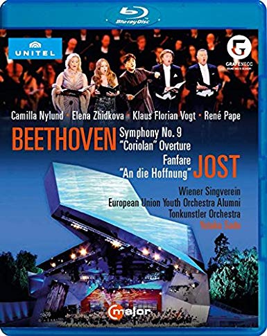 Beethoven: Symphony No. 9/Jost: An Die Hoffnung (Sado) - Blu-ray