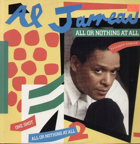 Al Jarreau - All Or Nothing At All - Used Vinyl Record 12"
