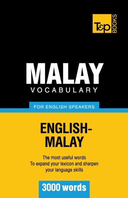 Pogadaev - Malay vocabulary for English speakers - 3000 words - New pa
