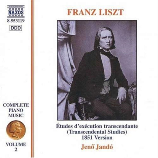 JENO JAN - LISZT:PIANO MUSIC VOL 2 - CD