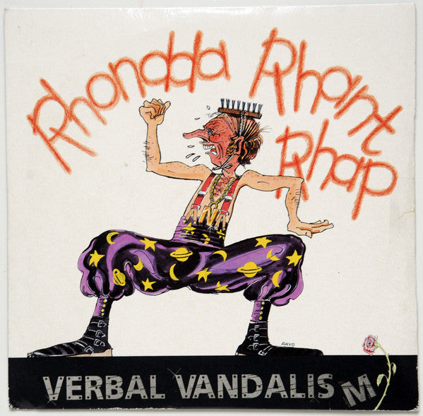 Verbal Vandalism - Rhondda Rhant Rhap - Used Vinyl Record 7"