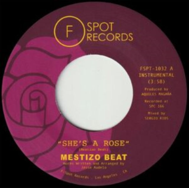 Mestizo Beat - She’s A Rose b/w Lotsapapa 7"" Single  RELEASE DATE
