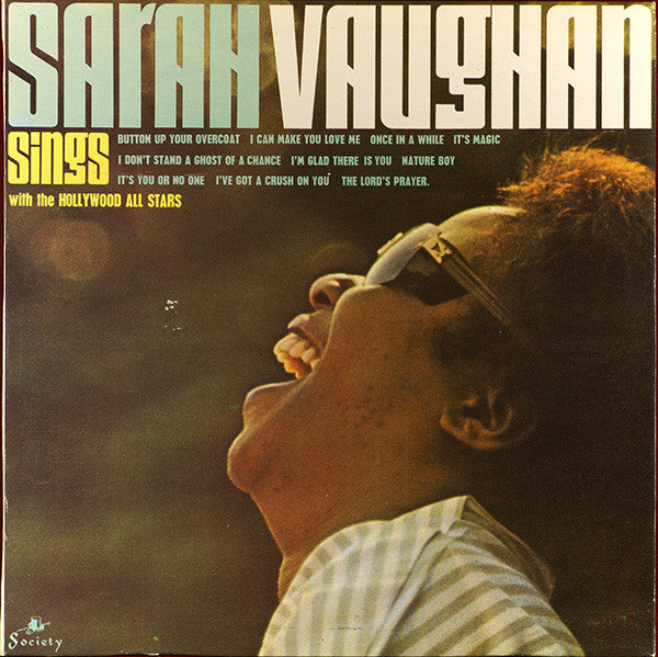 Sarah Vaughan - Sings - Used Vinyl Record