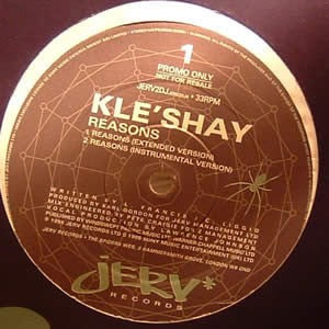 Kleshay - Reasons - Used Vinyl Record 12"