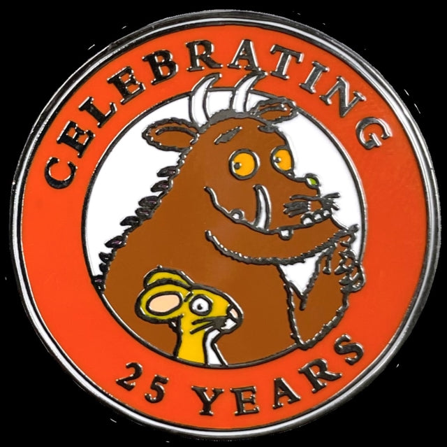 Gruffalo 25 Years Pin Badge - Paperback