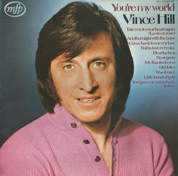Vince Hill - You're My World - Used Vinyl Record