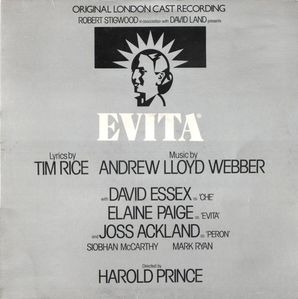 Andrew Lloyd Webber - Evita - Used Vinyl Record