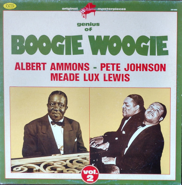 Albert Ammons - Genius Of Boogie Woogie (Vol. 2) - Used Vinyl Record