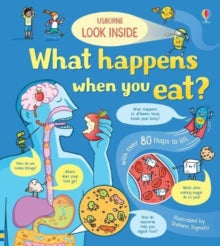 Emily Bone - Look Inside What Happens When You Eat - Board book