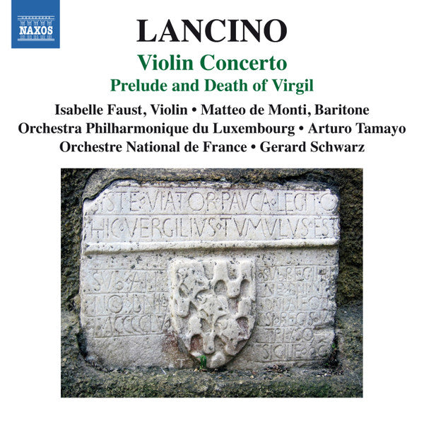 Thierry Lancino - Violin Concerto / Prelude And Death Of Virgil - Use