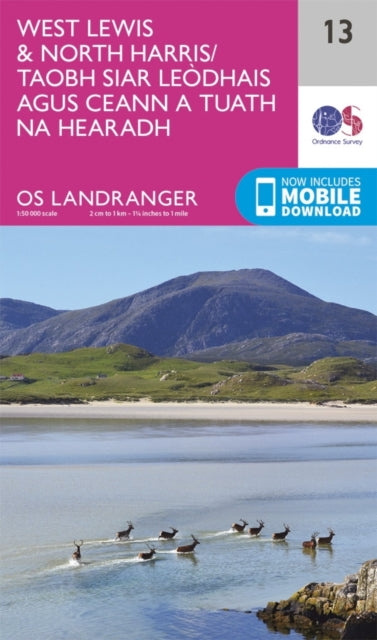 Ordnance Survey - West Lewis & North Harris : 013 - New Sheet map