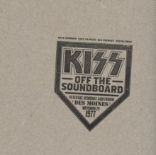 KISS - OFF THE SOUNDBOARD: LIVE IN DES MOINES 1977 - Vinyl Record L.P.