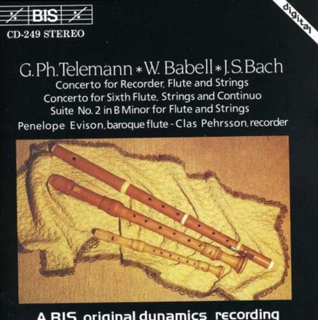 DROTTNINGHOLM BAROQU - RECORDER FL CONC /BACH - CD