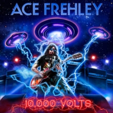 ACE FREHLEY - 10,000 VOLTS (EDGE ONLY SPLATTER - METAL GYM LOCKER - R