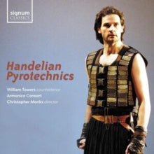 WILLIAM TOWERS - HANDELIAN PYROTECHNICS - cd album