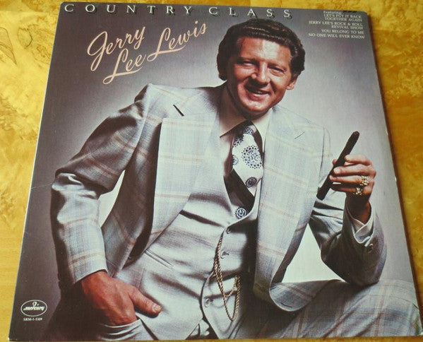 Jerry Lee Lewis - Country Class - Used Vinyl Record