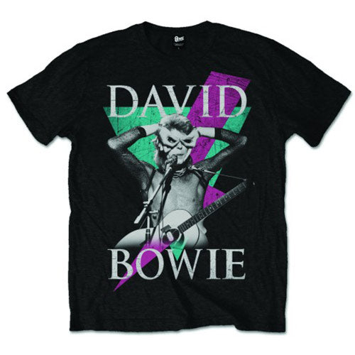 David Bowie - tshirt - Unisex - Short Sleeves - Large