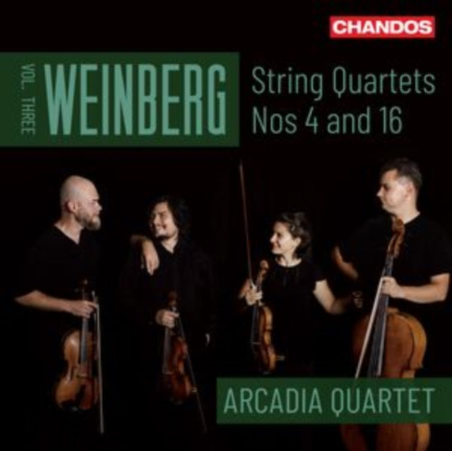 ARCADIA QUARTET - MIECZYSLAW WEINBERG STRING QU - CD