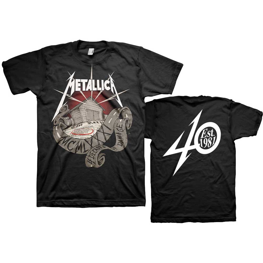 METALLICA - tshirt - Unisex - Short Sleeves - PHD - Small