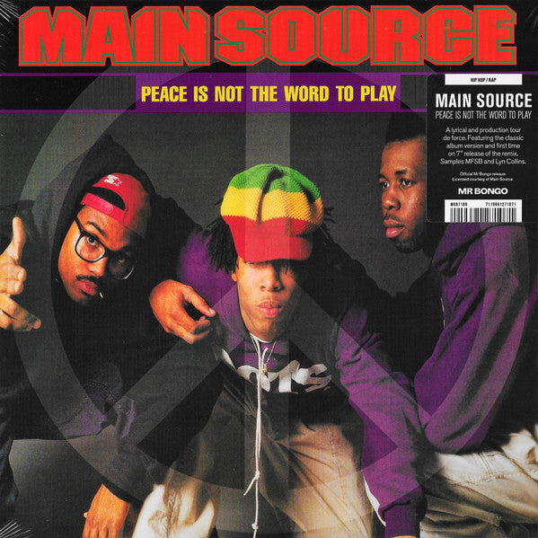 Main Source - Peace Is Not The Word To Play - Vinyl Record 7"