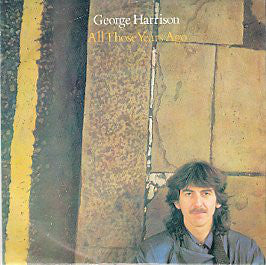George Harrison - All Those Years Ago - Used Vinyl Record 7"