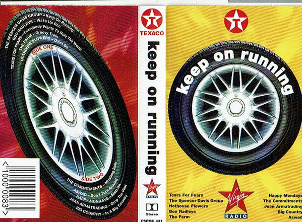Various - Keep On Running - Used Cassette