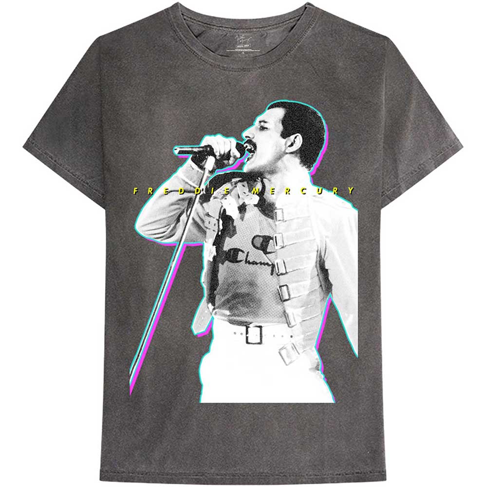 Freddie Mercury - tshirt - Unisex - Short Sleeves - XX-Large