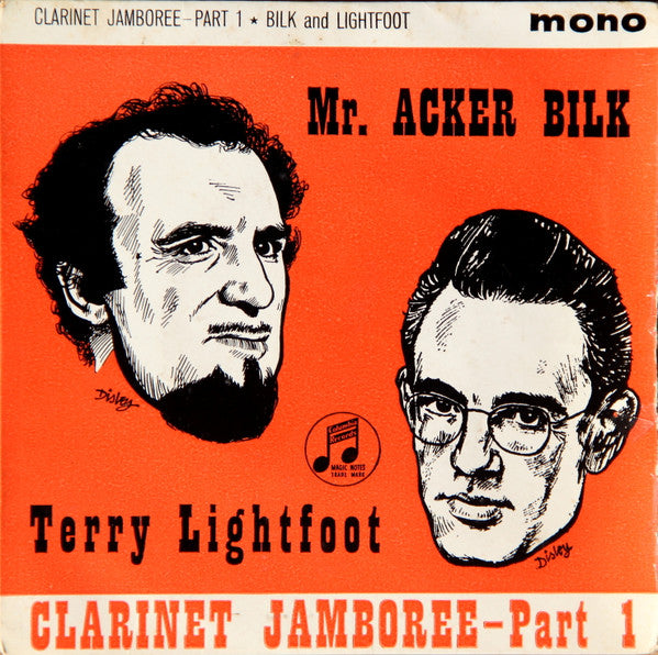 Acker Bilk - Clarinet Jamboree Part One - Used Vinyl Record 7"