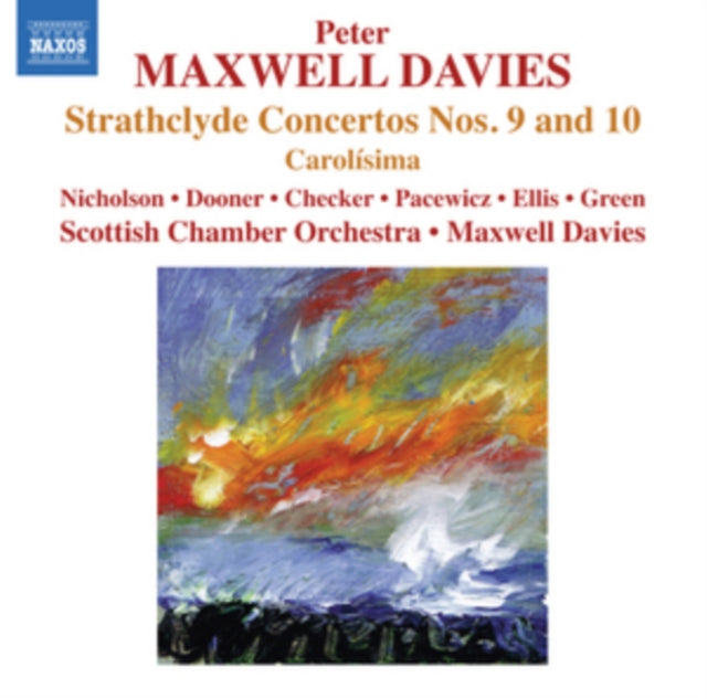 SCOTTISH CO:MAXWELL - MAXWELL DAVIES:STRATHCLYDE 9 - CD