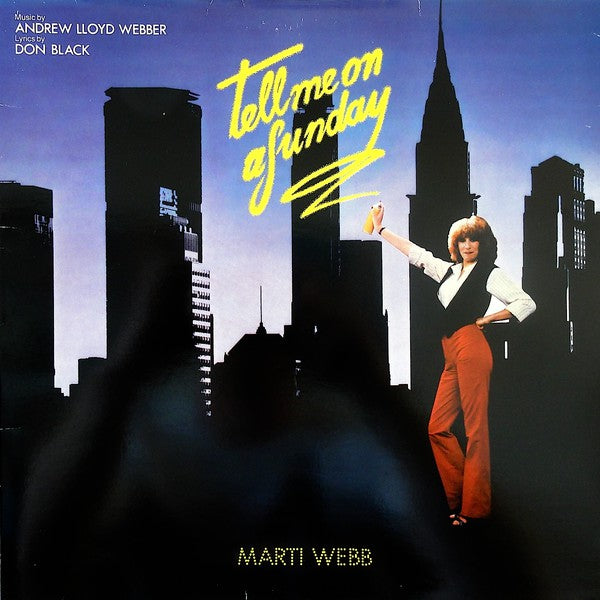 Marti Webb - Tell Me On A Sunday - Used Vinyl Record