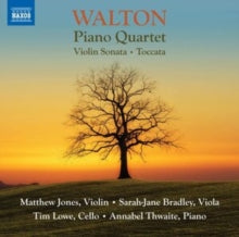 JONES/BRADLEY/LOWE/T - WALTON:PIANO 4TET/VIOLIN STA - CD