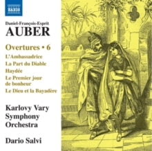 KARLOVY VARY SO/SALV - AUBER - OVERTURES VOL 6 - CD